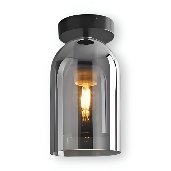 Luminaire LED noir et or. Ce plafonnier rond DecoRound est un ajout élégant à votre intérieur.