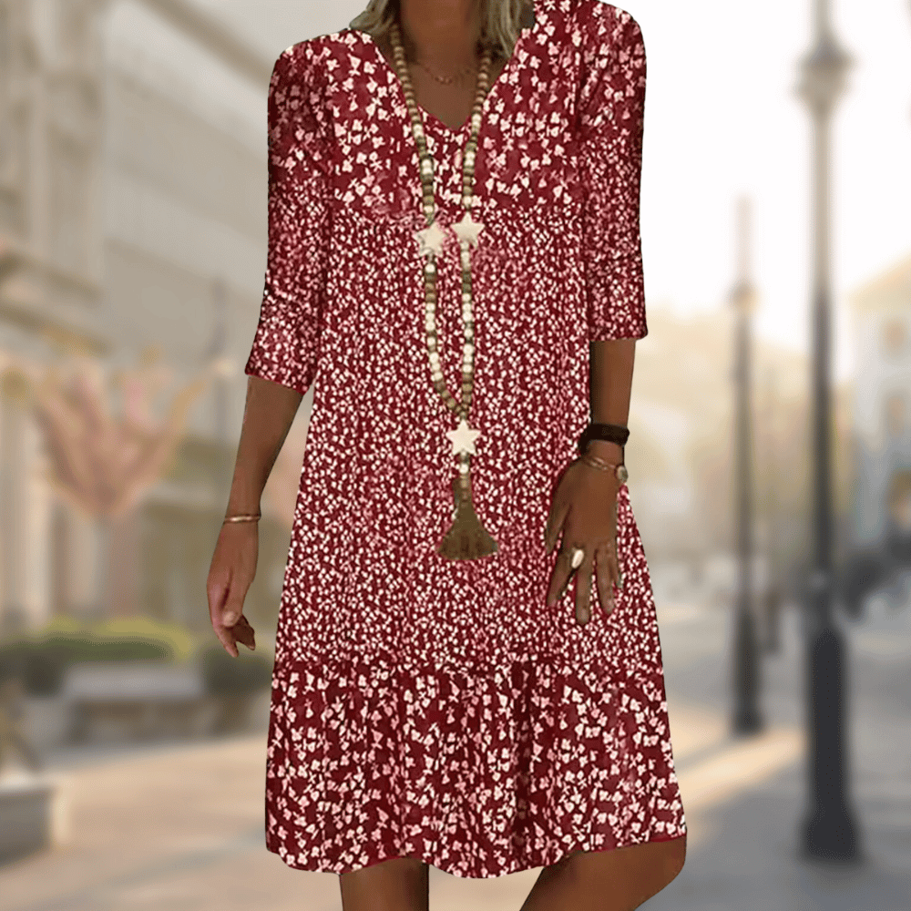 Robe chic pour femme, idéale comme tenue de bureau ou robe de soirée. Confortable et moderne, un essentiel du dressing.