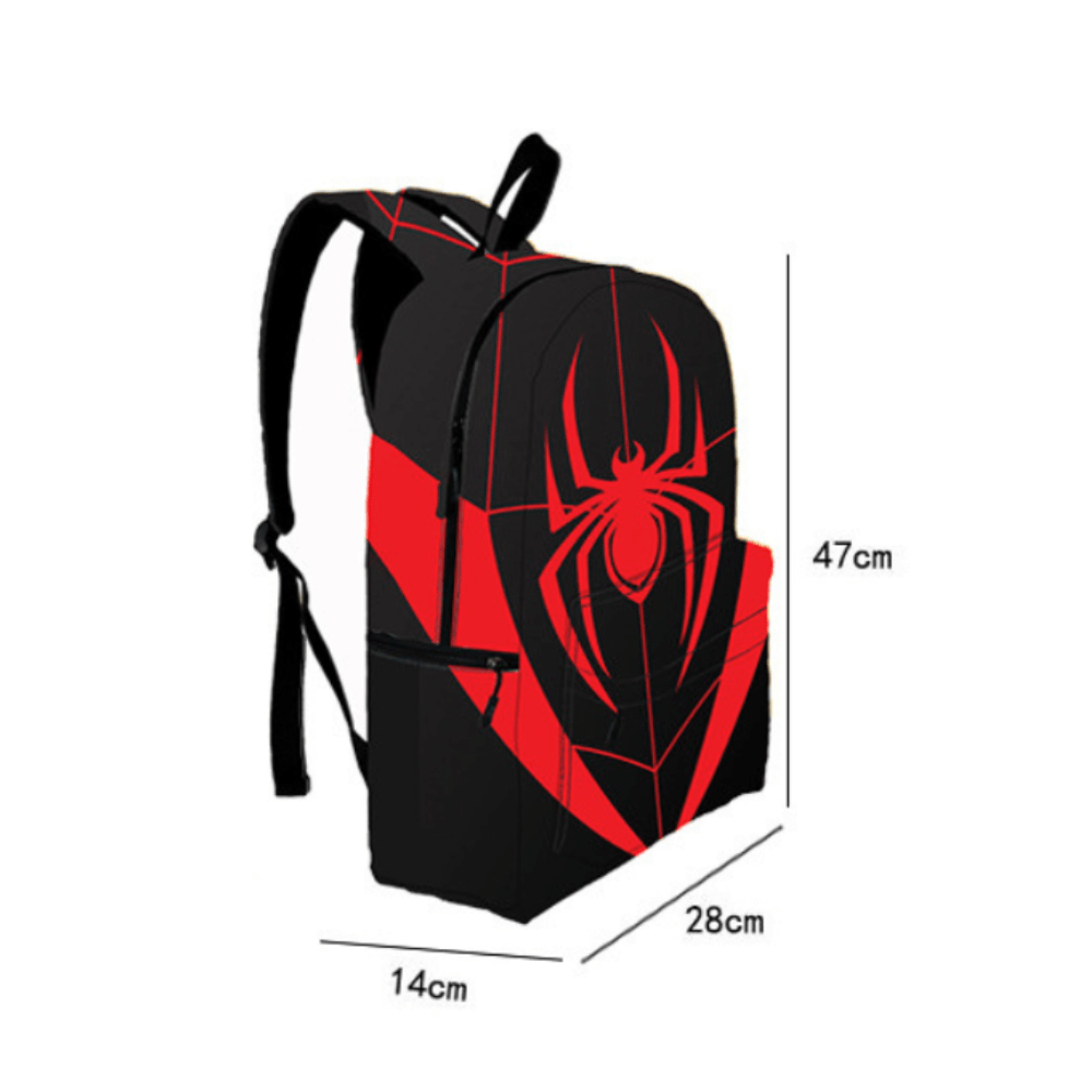 Sac à dos Spiderman 3D confortable et robuste, parfait pour accompagner votre enfant à l'école.