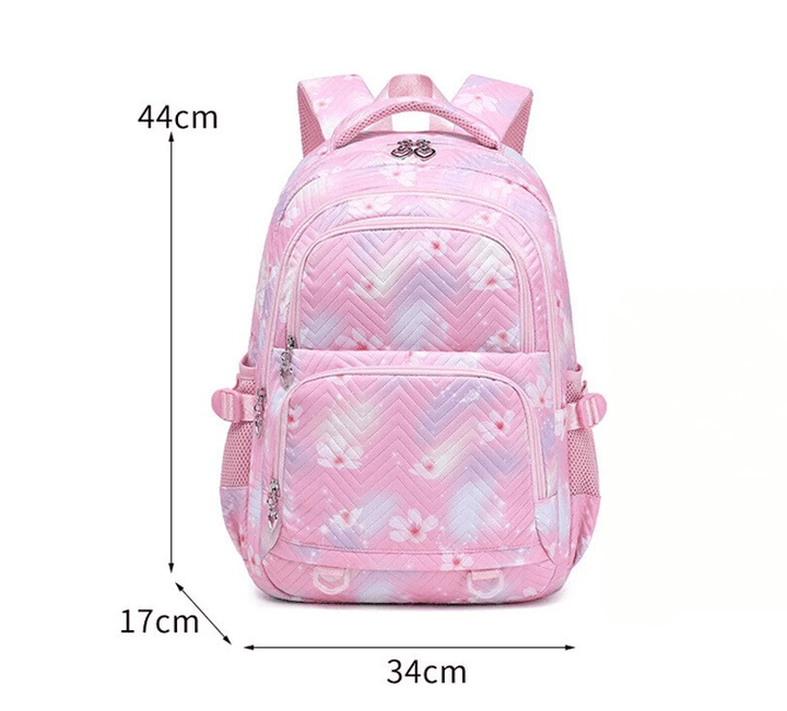 Sac à dos Stitch ergonomique pour enfant, confort optimal à l'école primaire. Bretelles rembourrées.