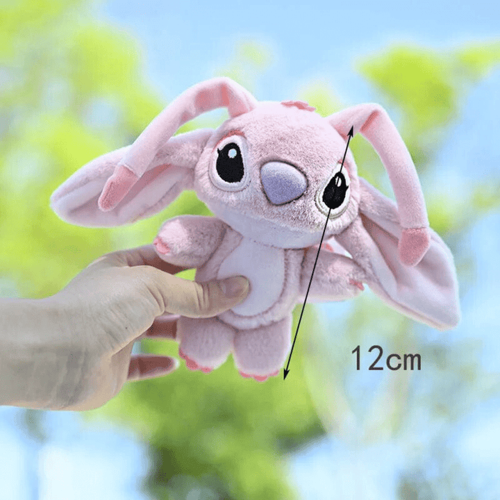 Peluche Stitch miniature pour porte-clés, accessoire mignon et ludique pour enfants et adultes fans Disney.