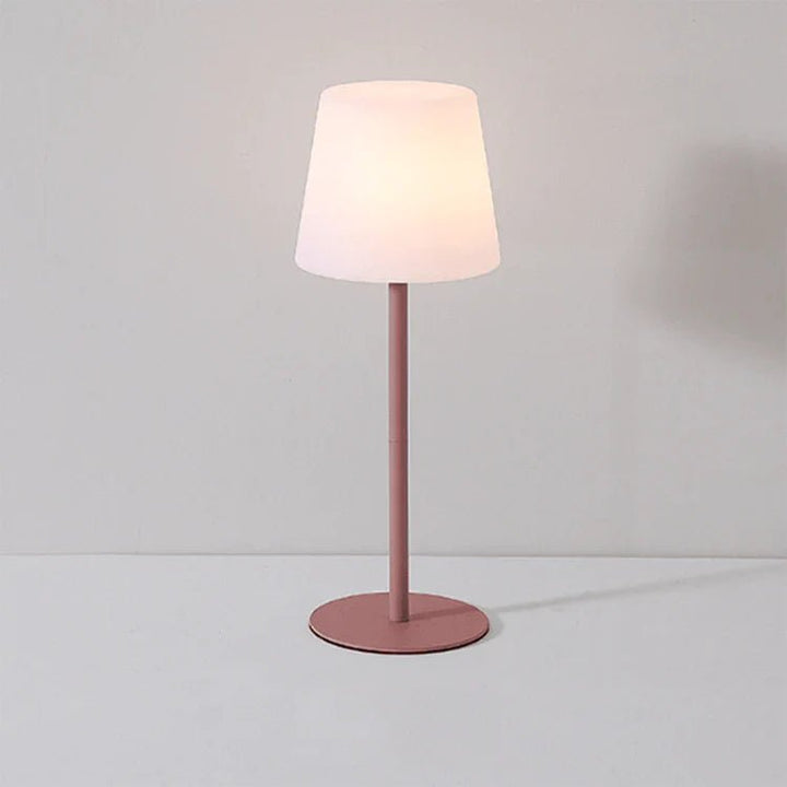 Lampe LED de table moderne, sans fil, 16 couleurs. Rechargeable pour éclairage intérieur/extérieur polyvalent.