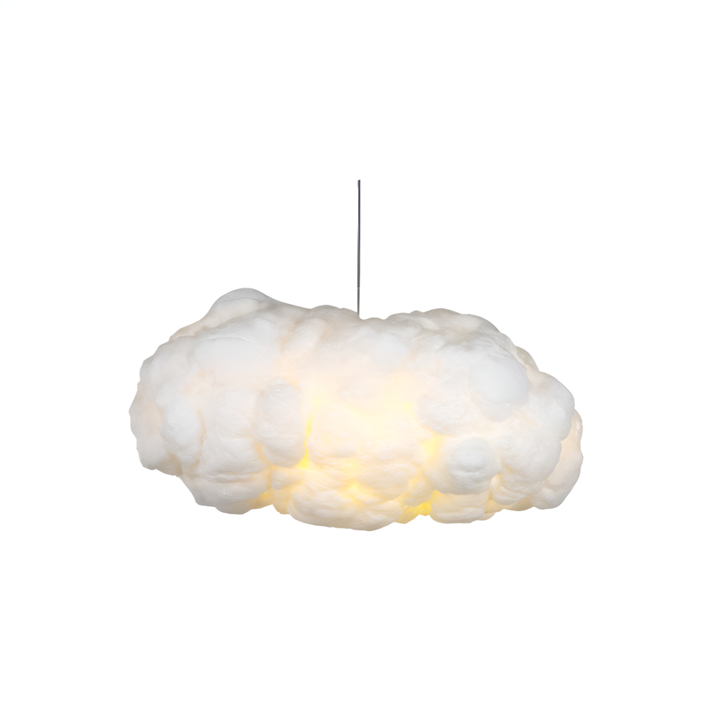 Décoration lumineuse enfant: lampe nuage suspendue LED, apportant une touche rêveuse et douce à la chambre.