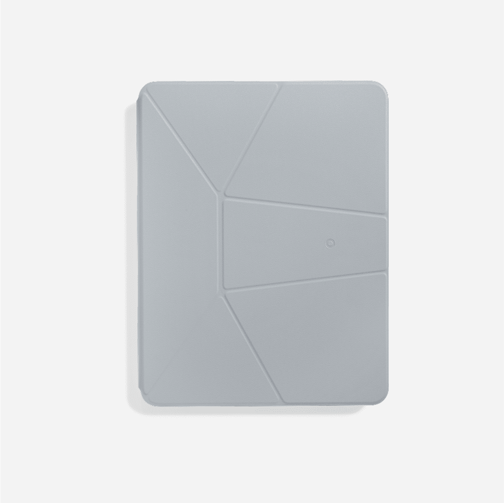 Protection iPad Pro, housse folio dynamique bleu canard, pour une utilisation quotidienne.