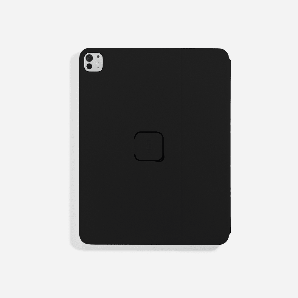 Housse de protection iPad Air, étui folio bicolore, pour un style unique et protecteur.