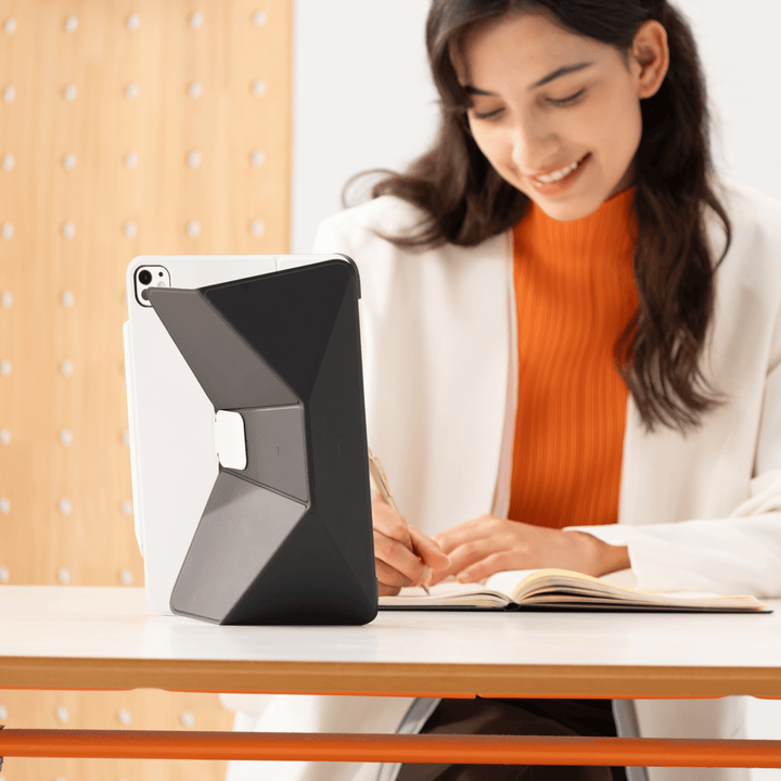 Coque légère pour iPad Pro, étui folio dynamique, support pour la productivité.