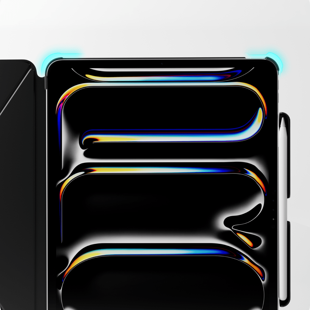 Coque légère pour iPad Pro 11, étui folio dynamique, support pour le multimédia.