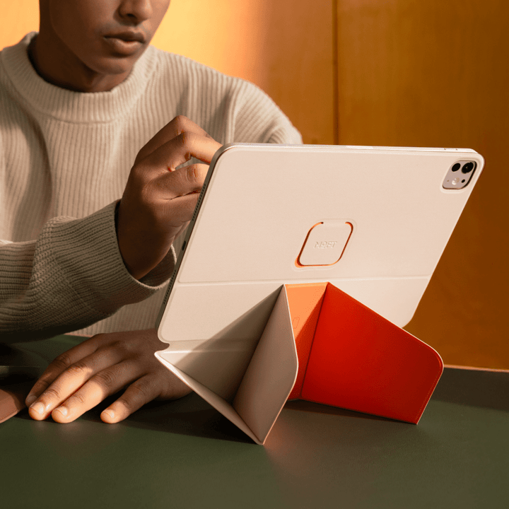 Housse iPad mini, folio magnétique, coque de protection fine et résistante.
