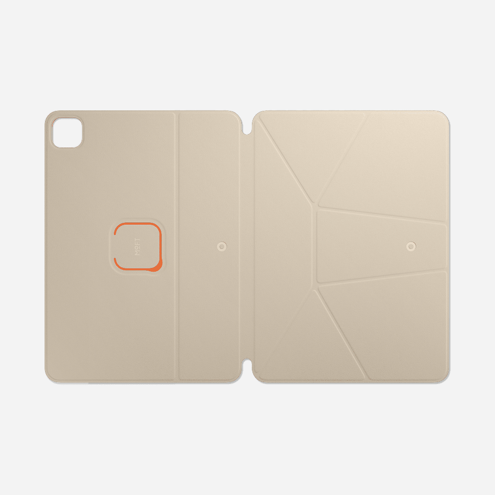 Coque pour iPad, étui folio gris perle, protection discrète et élégante.