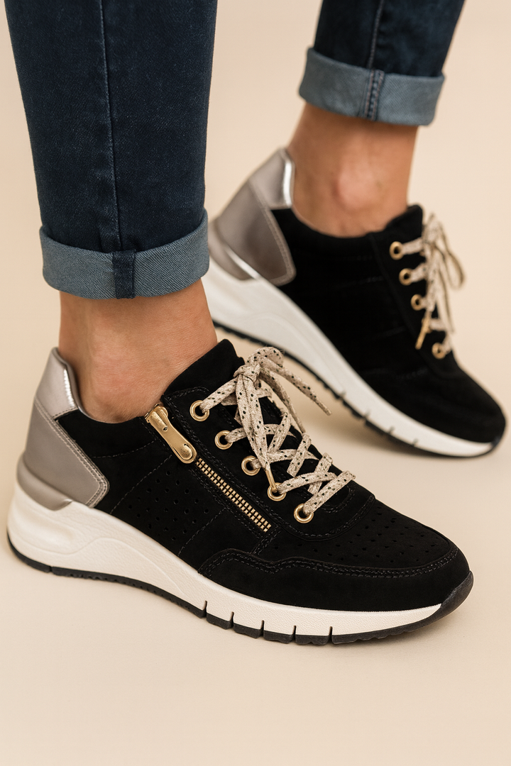 Chaussures orthopédiques femme, essentielles pour la santé du pied. Sneakers avec soutien voûte et amorti contre la douleur.