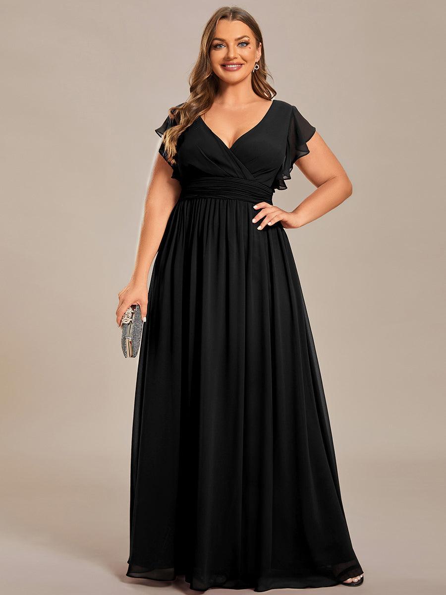 Robe fluide, dos ouvert, maxi, pour demoiselle d'honneur. Élégante et parfaite pour cérémonie.