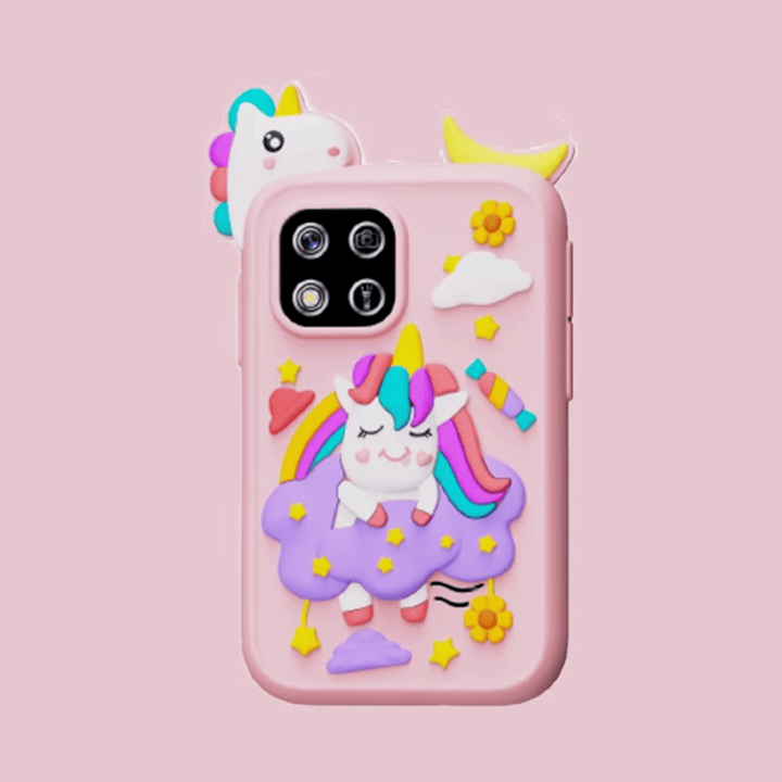 Smartphone jouet éducatif pour enfants, design coloré et interactif pour un apprentissage amusant et sûr.