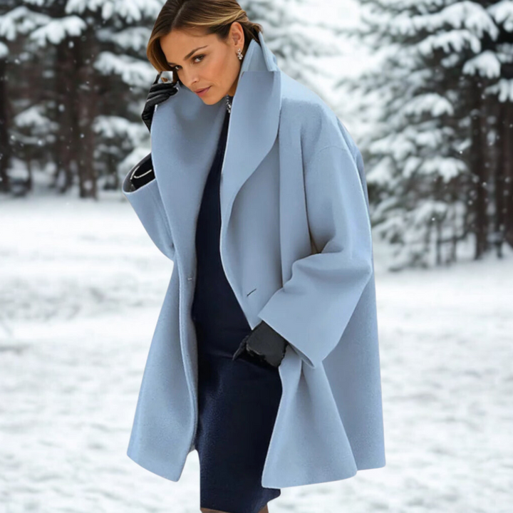 Manteau coupe-vent élégant pour femme, idéal automne/hiver, style tendance et protection contre le froid.