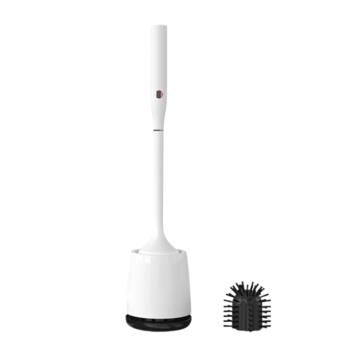 Brosse de toilette électrique PureSpin avec stérilisation UV, garantissant un nettoyage hygiénique et une désinfection efficace.
