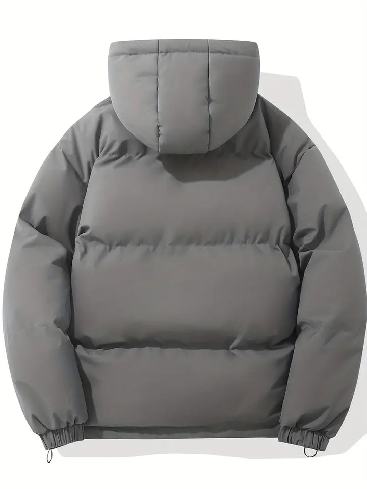 Veste à capuche homme, idéal sportswear ou look décontracté, confort automne/hiver.