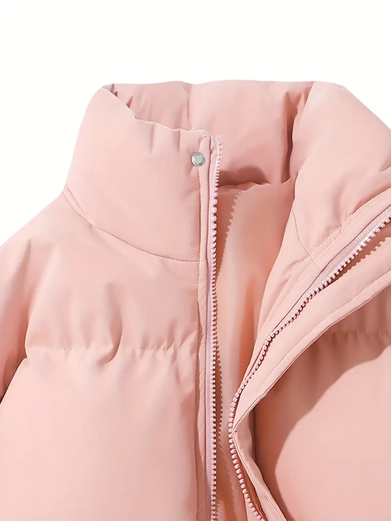 Veste matelassée légère Clara pour femme, parfaite pour l'automne, coupe élégante.