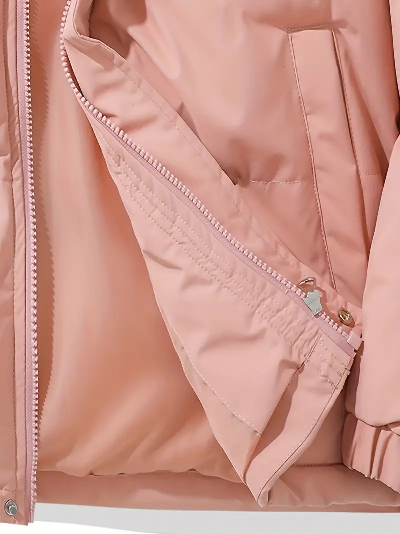 Veste matelassée Clara, coupe longue, idéale pour l'automne froid et l'hiver.