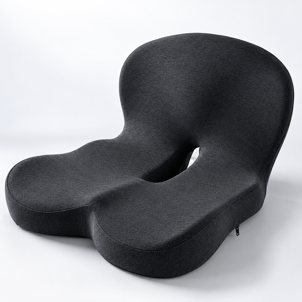 Coussin de siège voiture, confort optimal, anti-douleur télétravail.