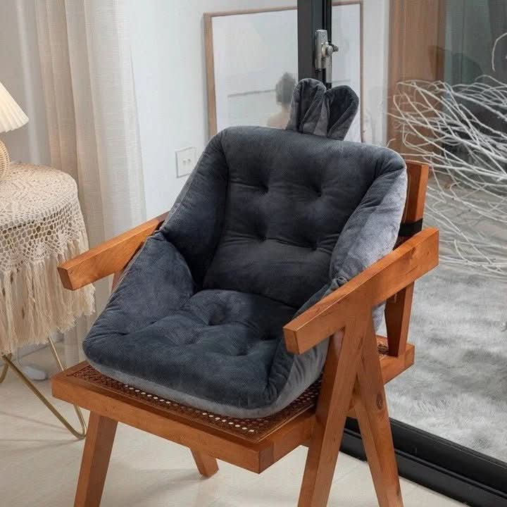 Coussin de siège portable ergonomique pour bureau, voiture ou fauteuil roulant. Facile à transporter pour le bien-être.