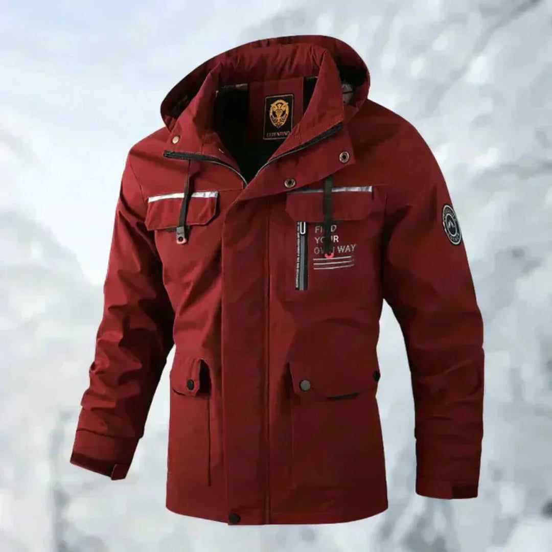 Parka homme élégante, coupe-vent et chaude, pour un look urbain et une protection optimale en automne/hiver.