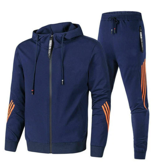 Survêtement sport homme Luca, design moderne et confort optimal pour jogging, entraînement ou détente.