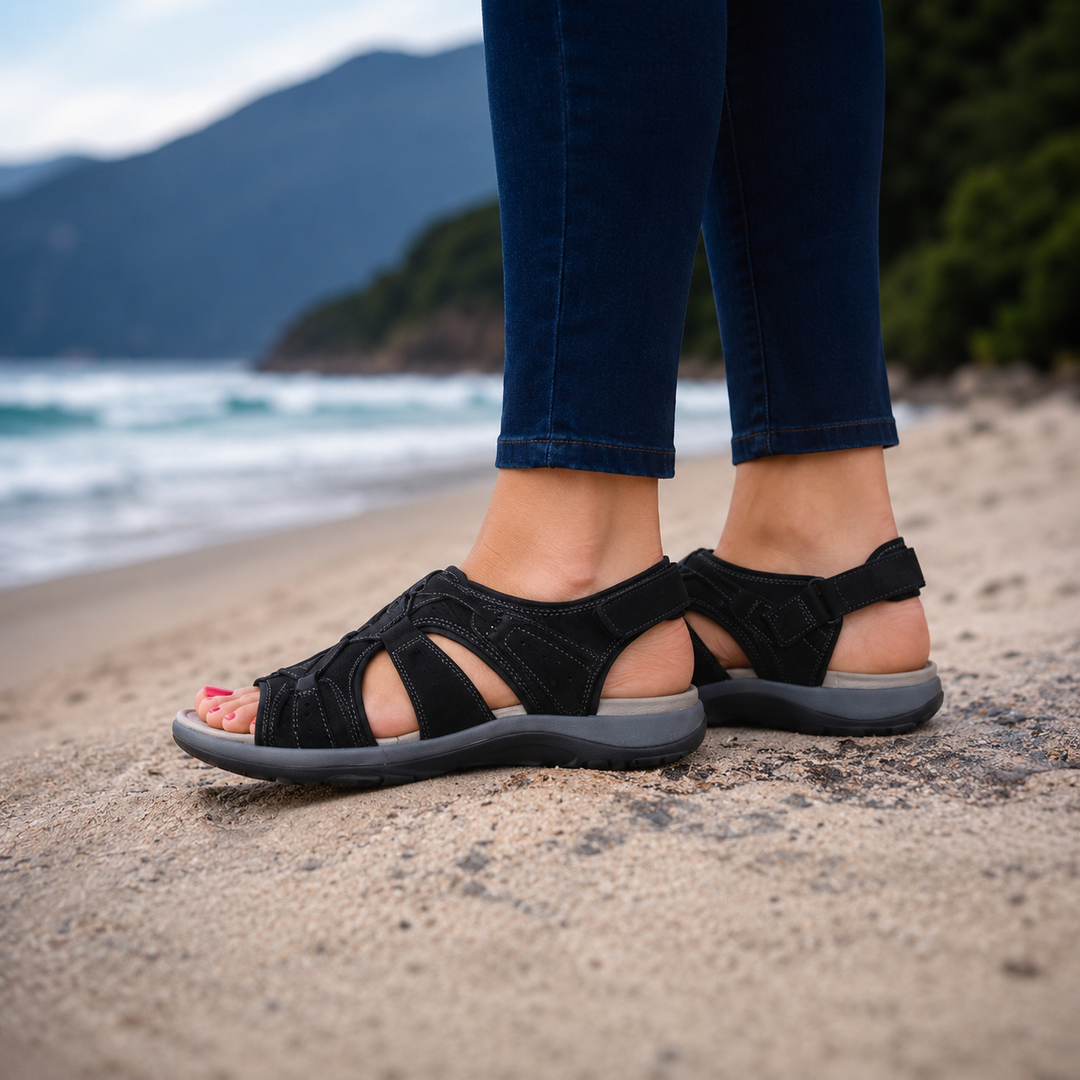 Bien-être et style avec les sandales Euphoria Elegance, collection mode femme.