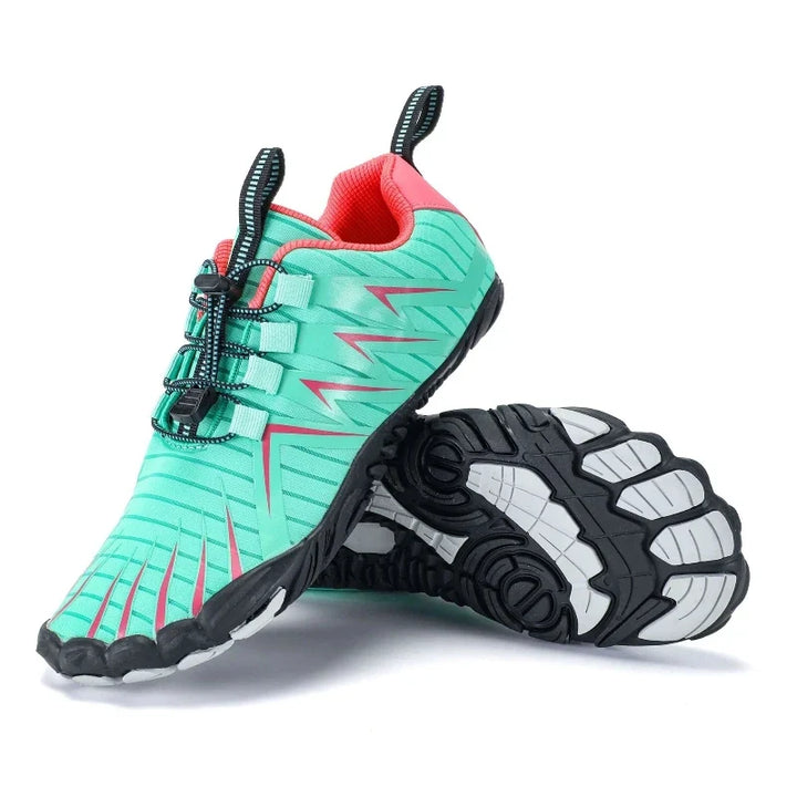 Chaussures souples et confortables pour hommes et femmes, idéales bien-être et activité physique.