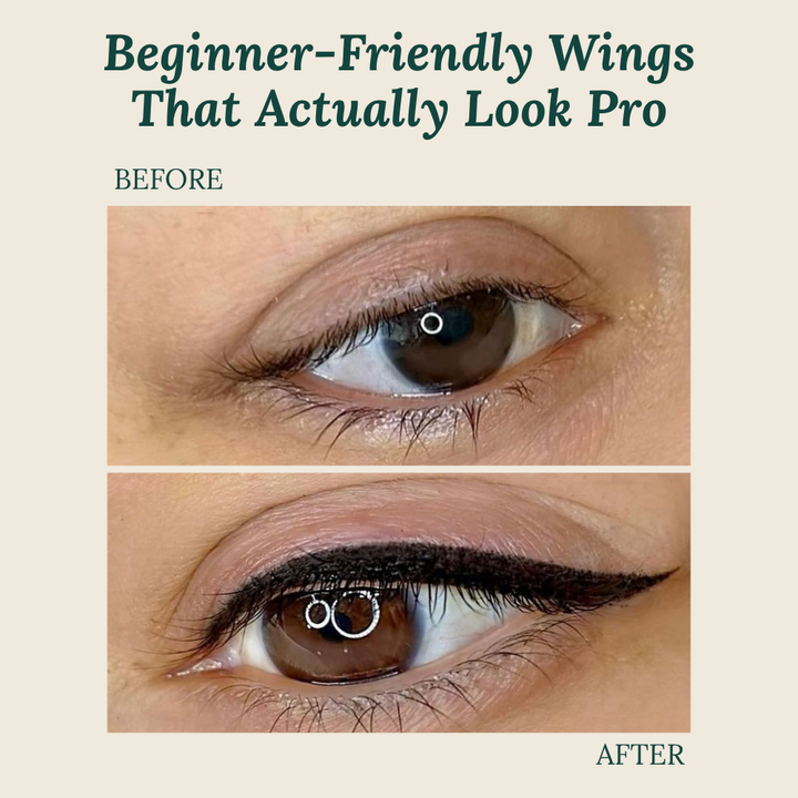 Stylo eyeliner INKORA haute précision, maquillage des yeux longue durée et formule waterproof.
