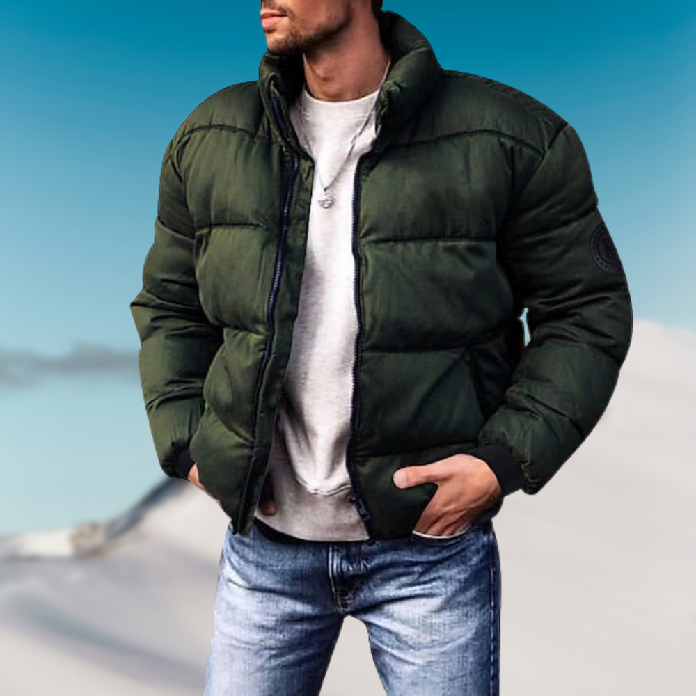 Veste d'hiver homme Timo chaude et confortable, protection optimale contre le froid, look casual.