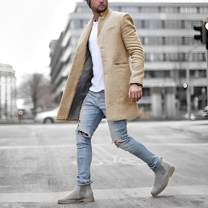 Veste homme élégante pour bureau ou soirée. Blazer polyvalent assurant confort et un look impeccable.
