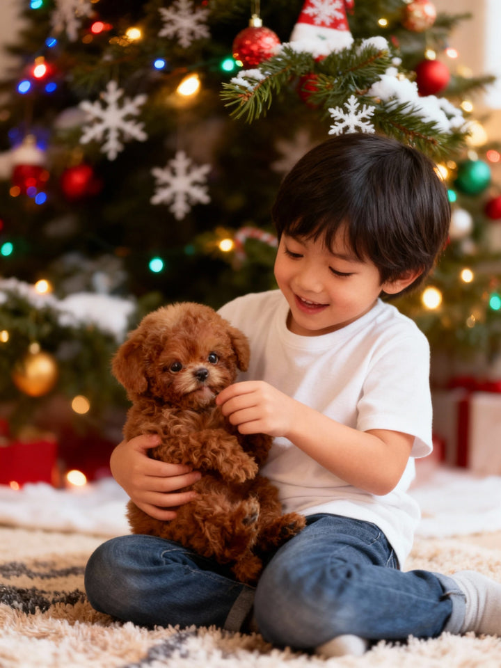 Peluche chiot interactif réaliste, compagnon doux. Simulation fidèle pour le jeu des enfants.