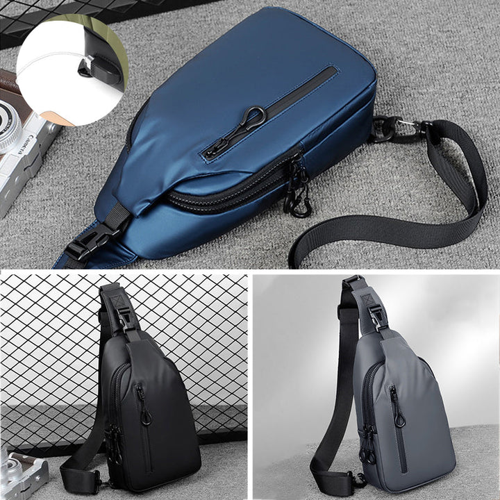 Sac bandoulière UrbanShield anti-vol imperméable, léger et sécurisé, pour une vie urbaine sans souci.