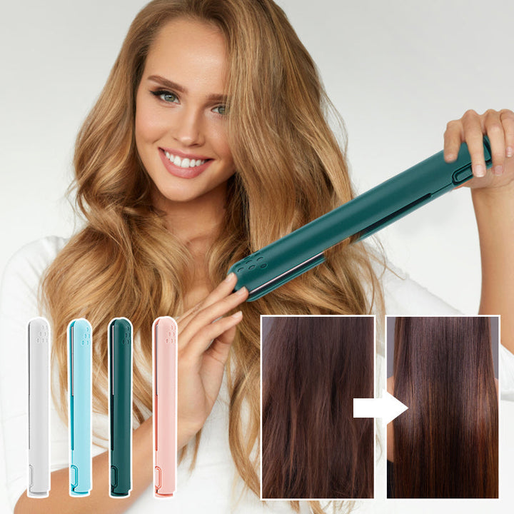 Lisseur friseur mini pour coiffure on-the-go, facile à utiliser, cheveux impeccables avec ce fer.