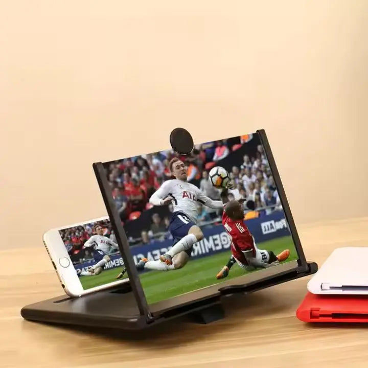 Agrandisseur portable pour smartphone, écran HD pliable idéal pour regarder des vidéos et lire sans fatigue oculaire.