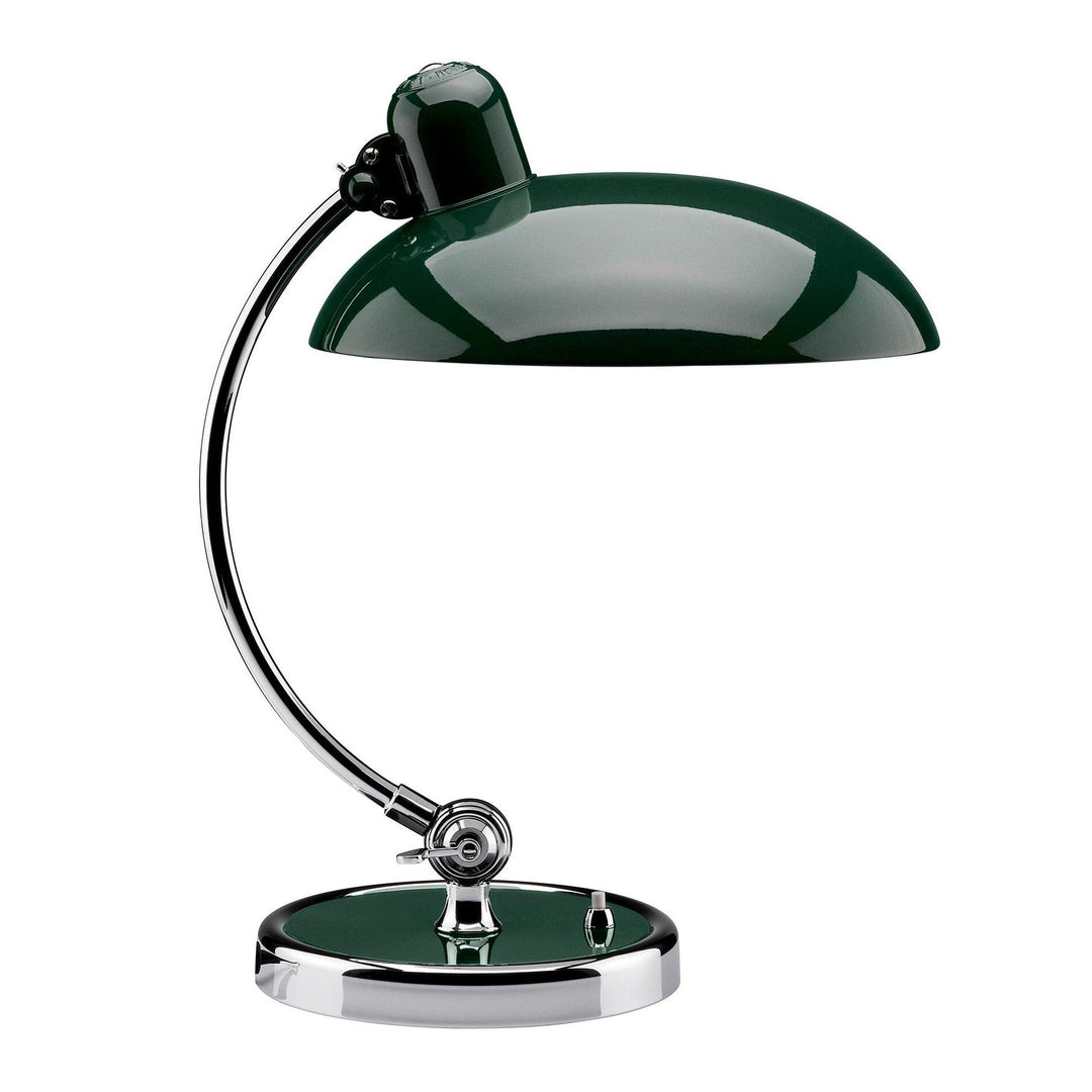 Lampe de table Bauhaus moderne noire. Design minimaliste, éclairage fonctionnel pour bureau, chevet ou salon contemporain.