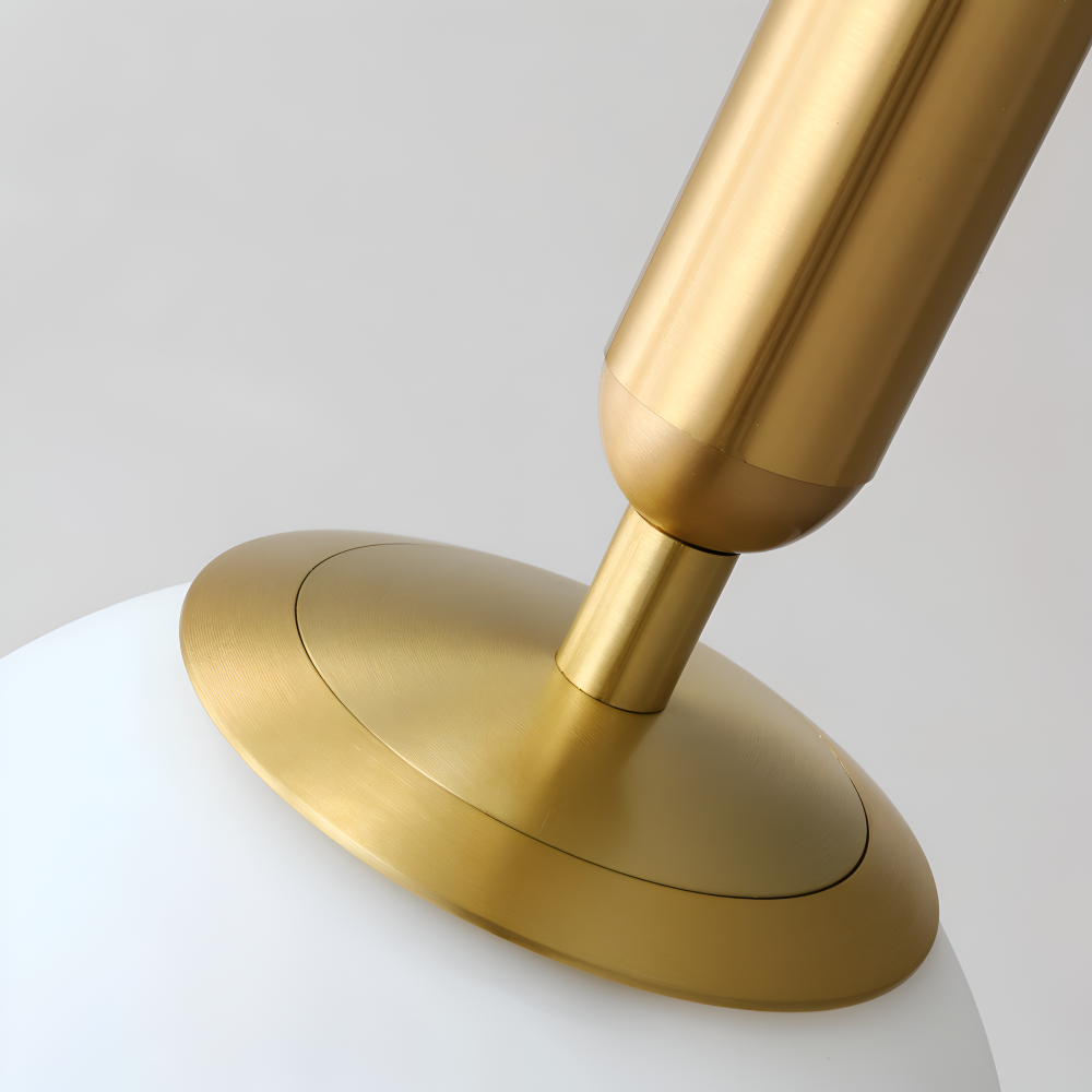 Lampe pendante chambre, style moderne, lumière LED douce pour nuit paisible.