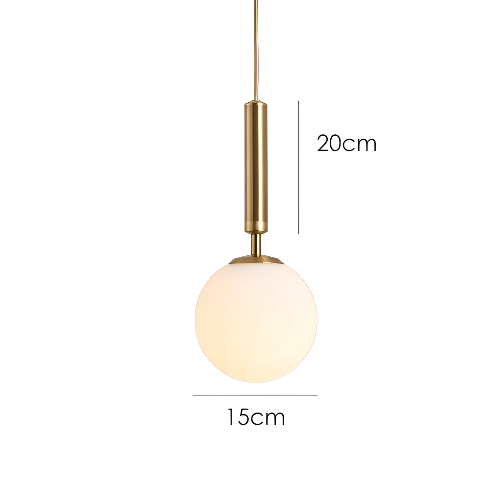 Lampe ronde scandinave, design moderne, parfaite pour toute décoration intérieure.