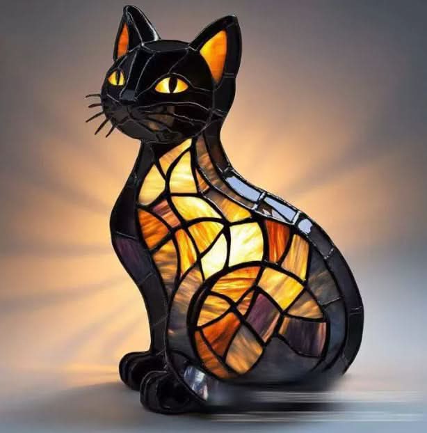 Statuette lumineuse LED chien, parfaite pour une ambiance chaleureuse et décorative à la maison.