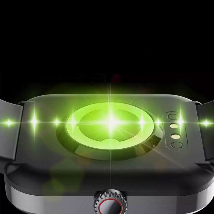 Montre connectée GLUCOWATCH. Suivi glycémie indolore, données de santé complètes. Unisexe et étanche.