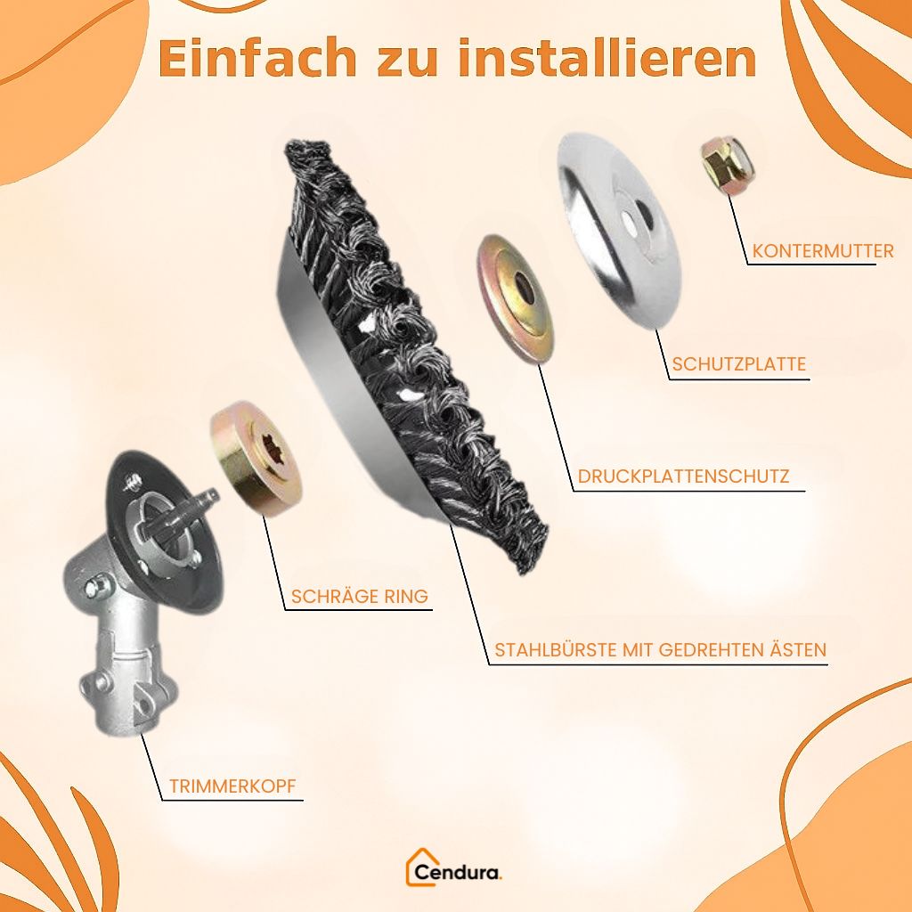 Outil désherbeur de jardin universel, très efficace pour l'entretien de la pelouse et la terrasse.