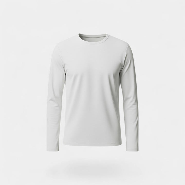 Sous-t-shirt thermique col rond, lot homme, garantissant chaleur et bien-être pour la saison froide.