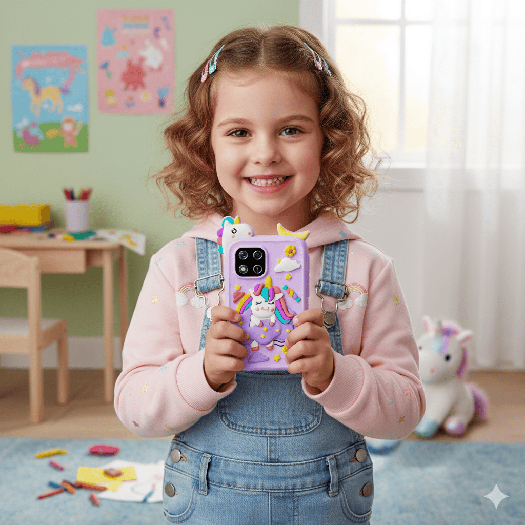 Smartphone éducatif interactif pour enfants, favorisant l'apprentissage précoce et le développement ludique.