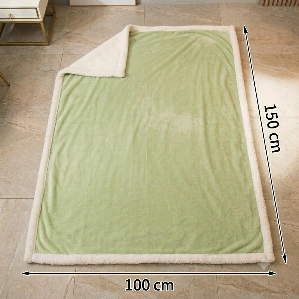 Housse de couette polaire réversible polyvalente, s'adapte à toute décoration et apporte douceur.