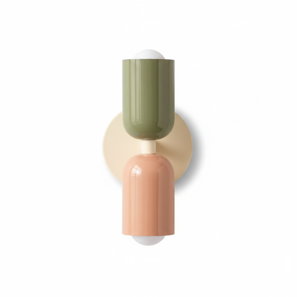 Design scandinave contemporain, cette applique murale LED apporte une touche moderne et élégante à votre intérieur.