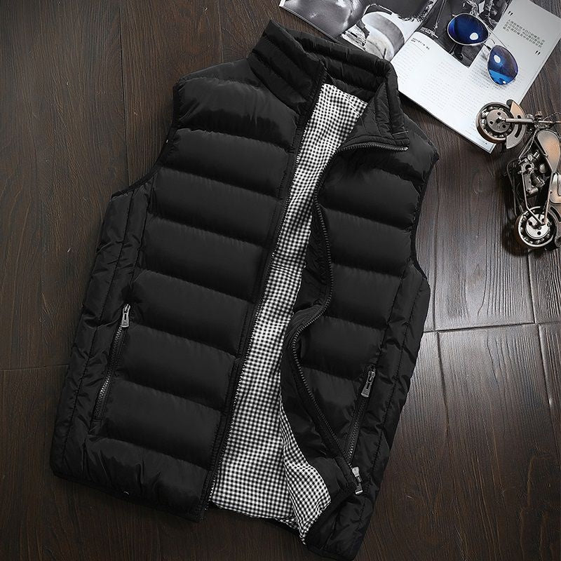 Gilet matelassé homme, vêtement extérieur essentiel. Mode décontractée, chaud et très polyvalent.