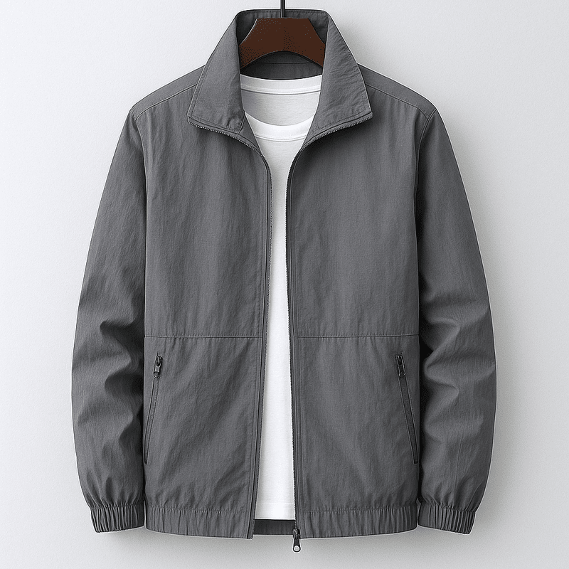 Veste homme respirante et légère, style casual chic pour l'été. Vêtement élégant et confortable printemps.