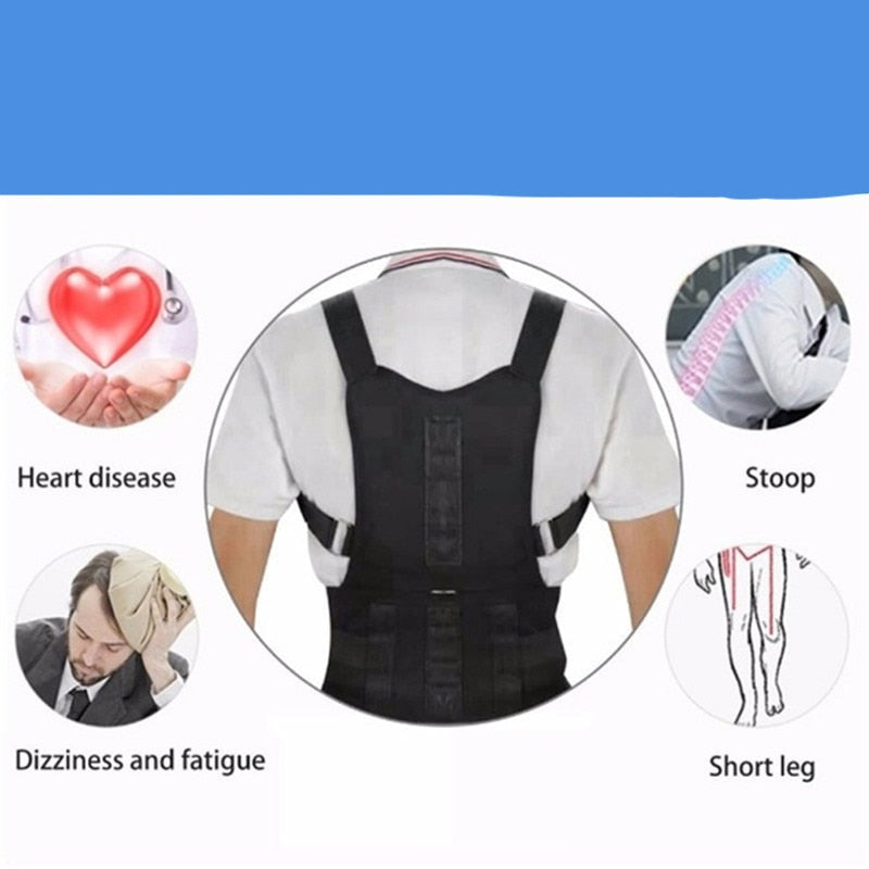 Ceinture de maintien dorsale AlignPro, soulageant efficacement les maux de dos et favorisant une bonne posture.