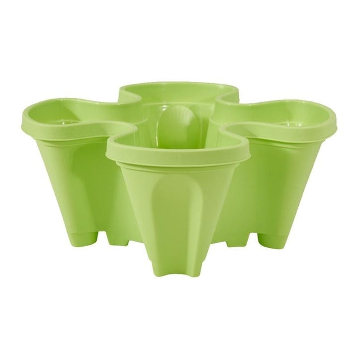 Jardin vertical moderne 4 étages, idéal pour fruits, légumes et fleurs sur balcons ou petits jardins.