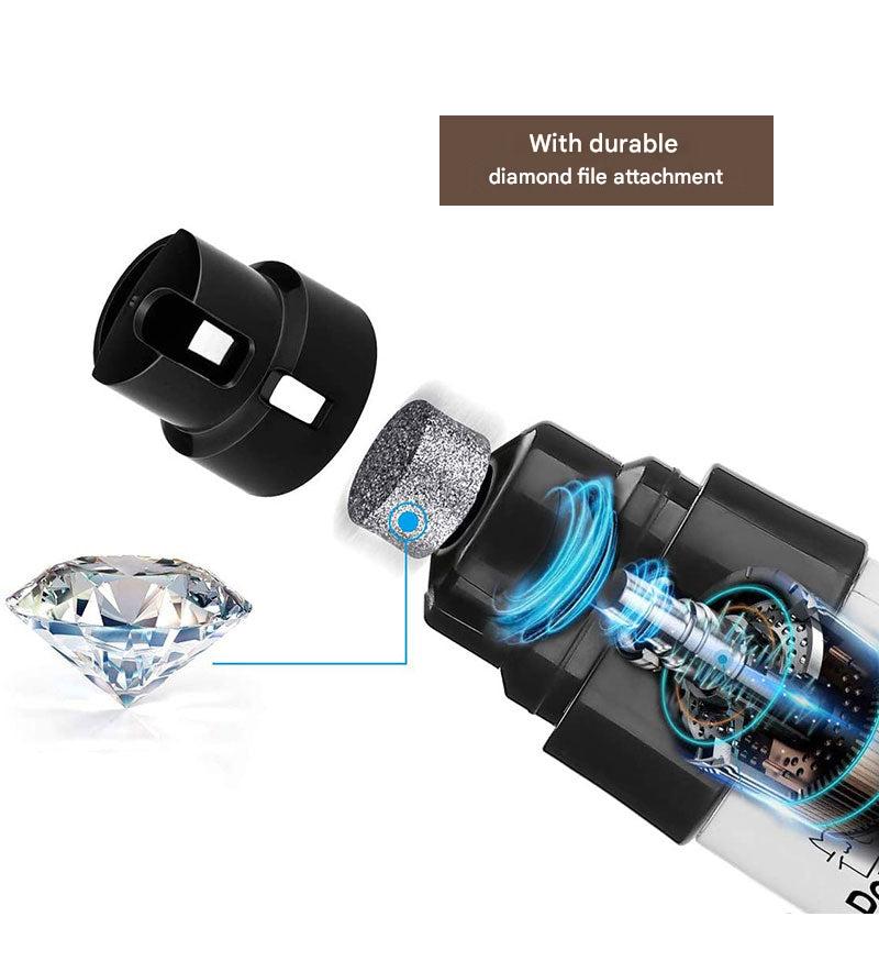 Appareil de toilettage électrique compact, lime à ongles sans fil pour chiens et chats.