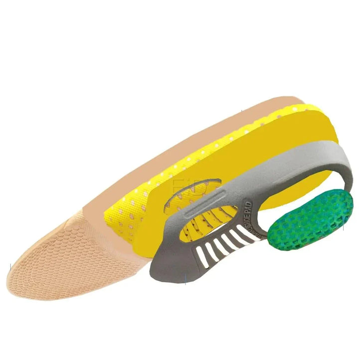 Semelles en gel haute performance, améliorent le confort, réduisent la fatigue des pieds pour tous.